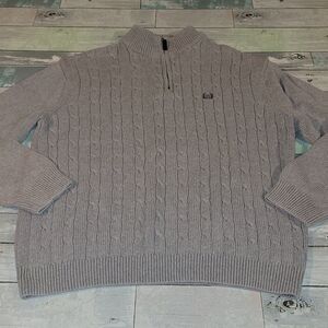 Chaps Gray Sweater sz Large